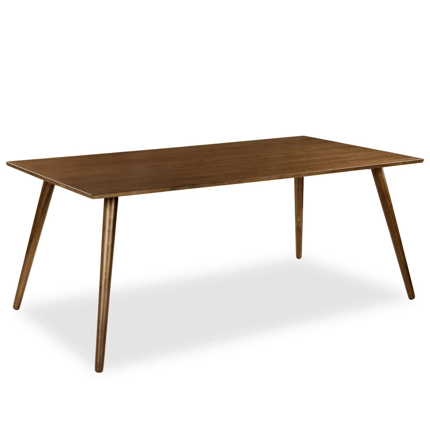 Article Seno Dark Brown Wood Dining Table - image-7