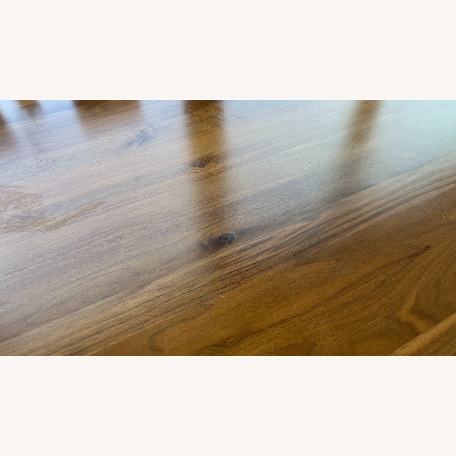 Article Seno Dark Brown Wood Dining Table - image-4