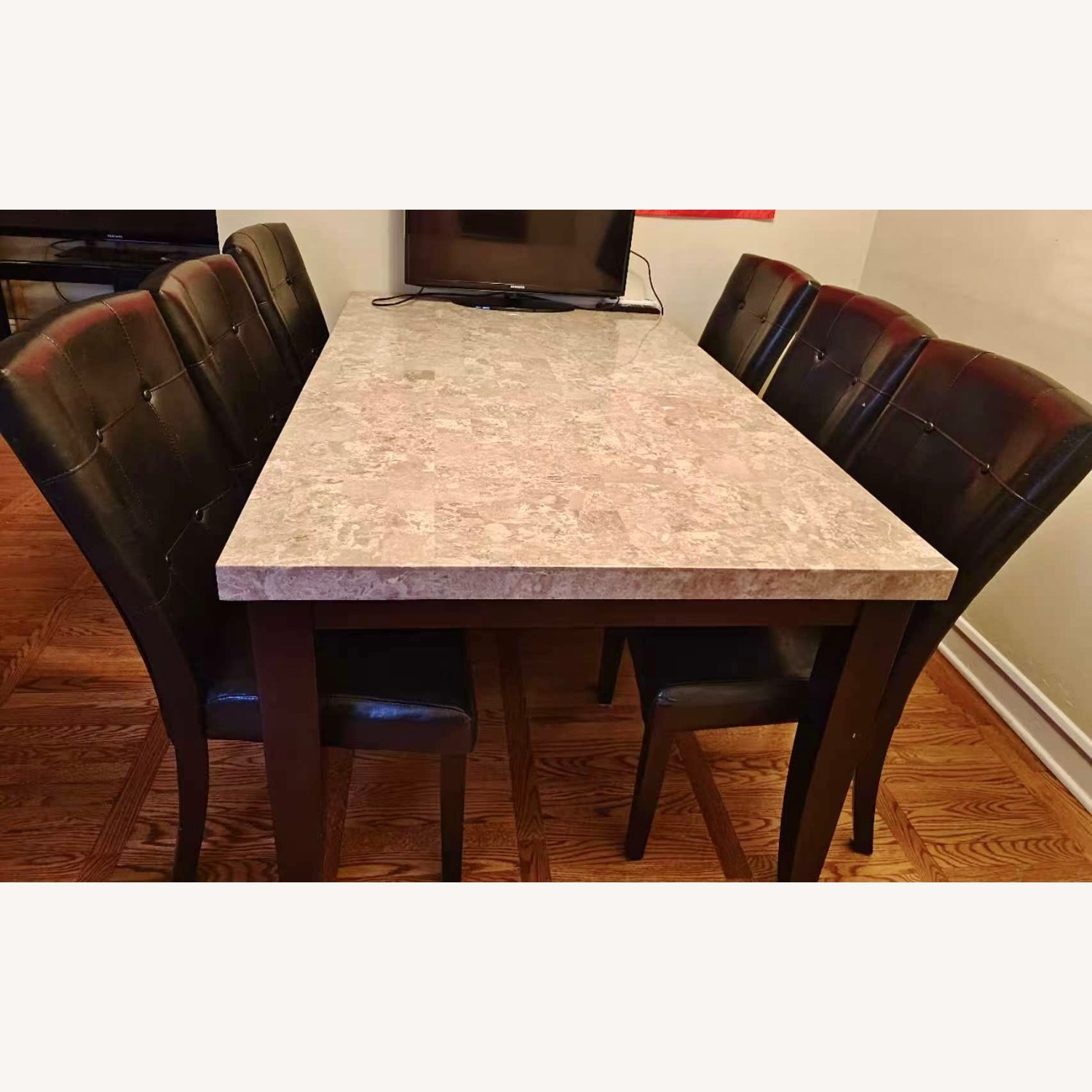 Real Marble High Quality Dining Table - image-4