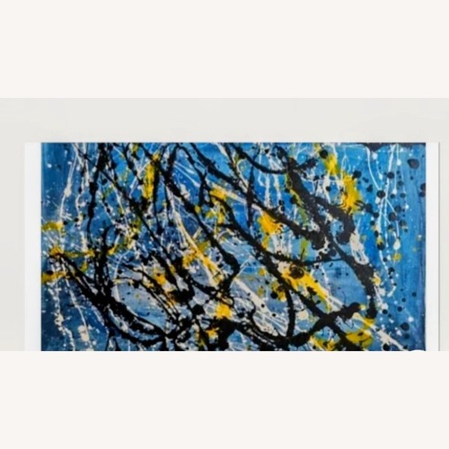 Used Vintage/Antique Blue Wall Art for sale on AptDeco