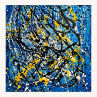Vintage/Antique Blue Wall Art