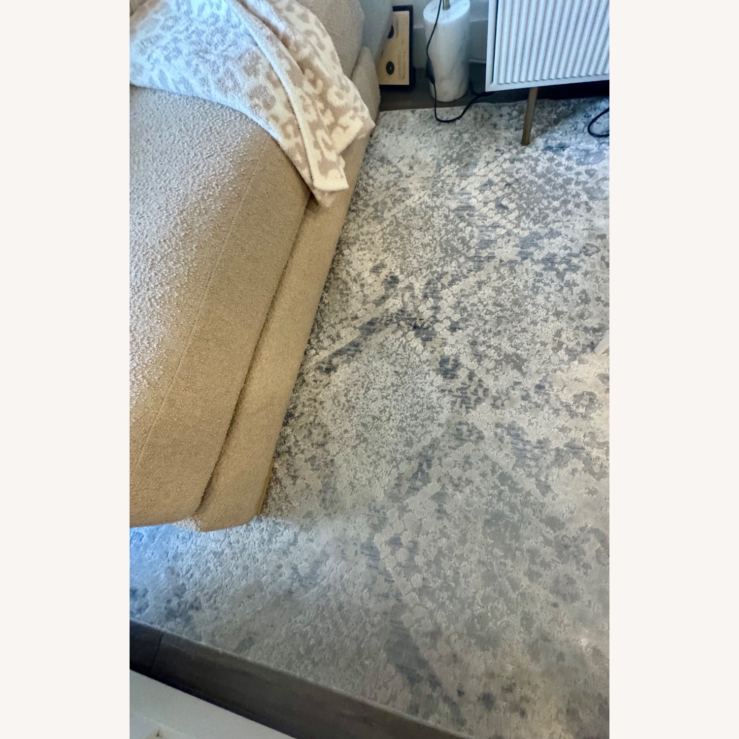 Wayfair Silver Area Rug 6' x 9' - image-1