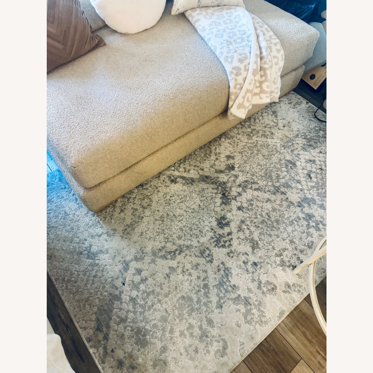 Wayfair Silver Area Rug 6' x 9' - image-2