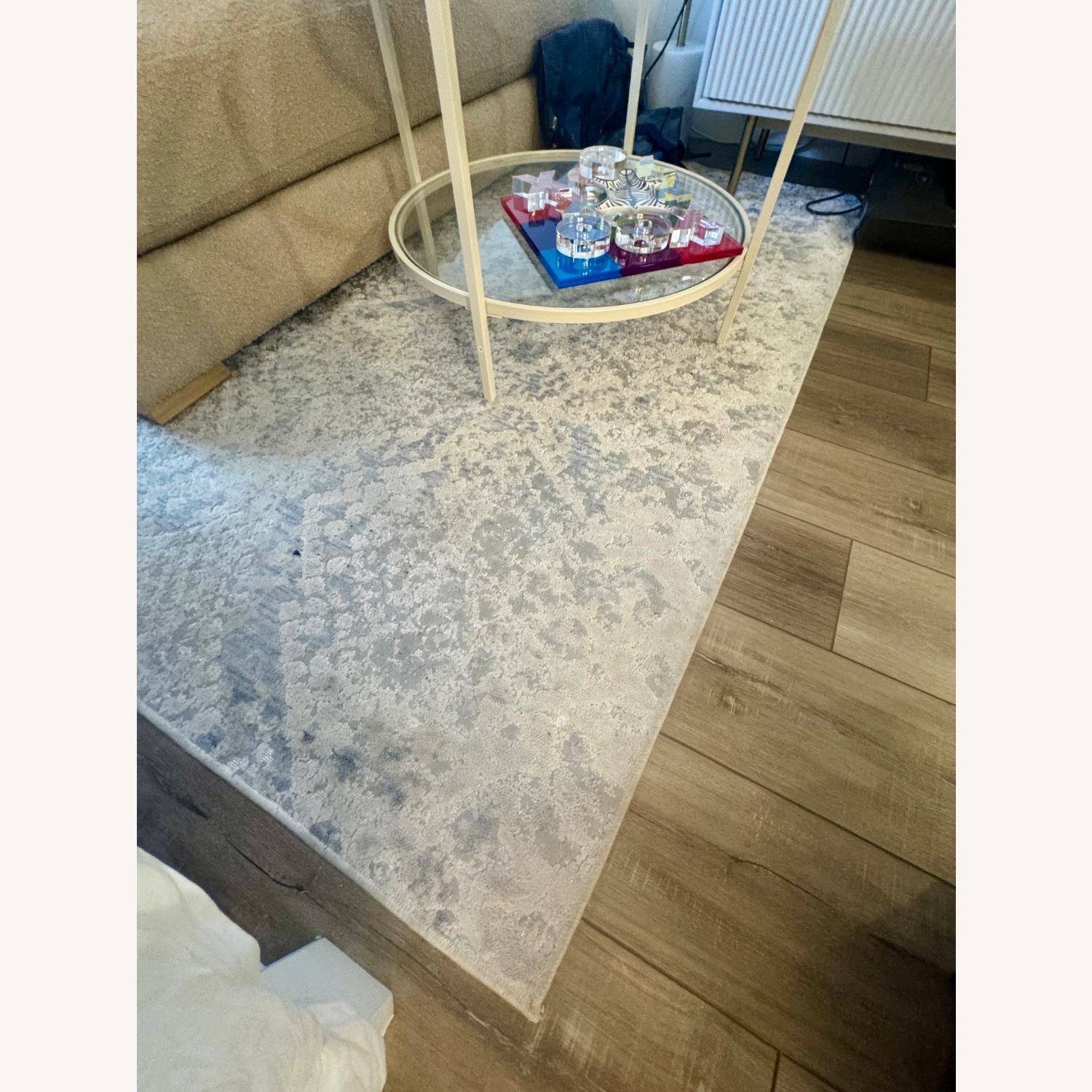 Wayfair Silver Area Rug 6' x 9' - image-4