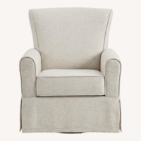 Wayfair Light Gray Fabric Nursing Chair