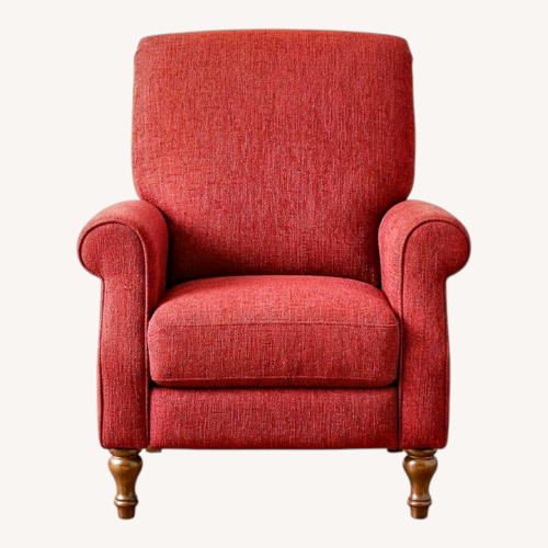 Used La-Z-Boy Red Fabric Recliner for sale on AptDeco