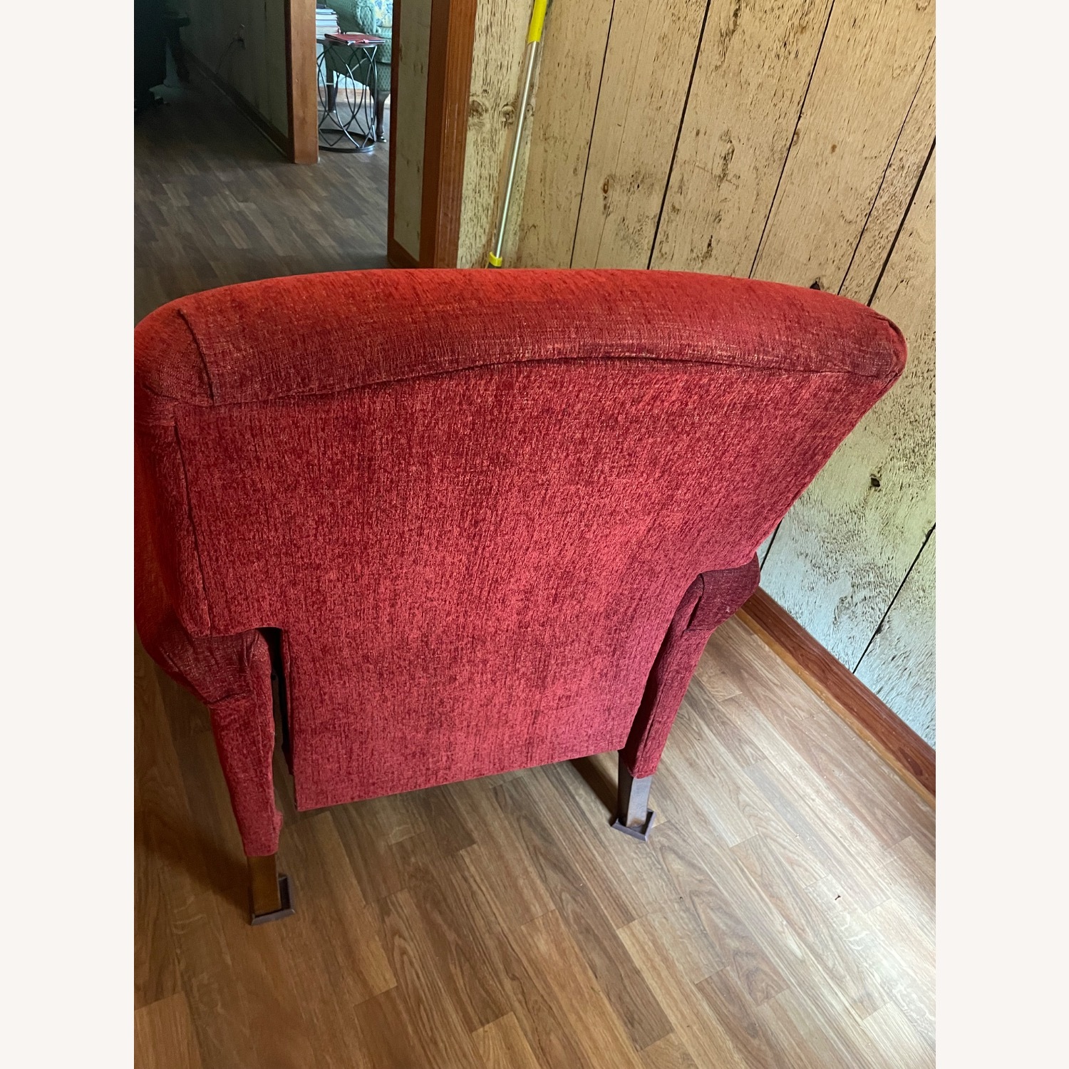 La-Z-Boy Red Fabric Recliner - image-3