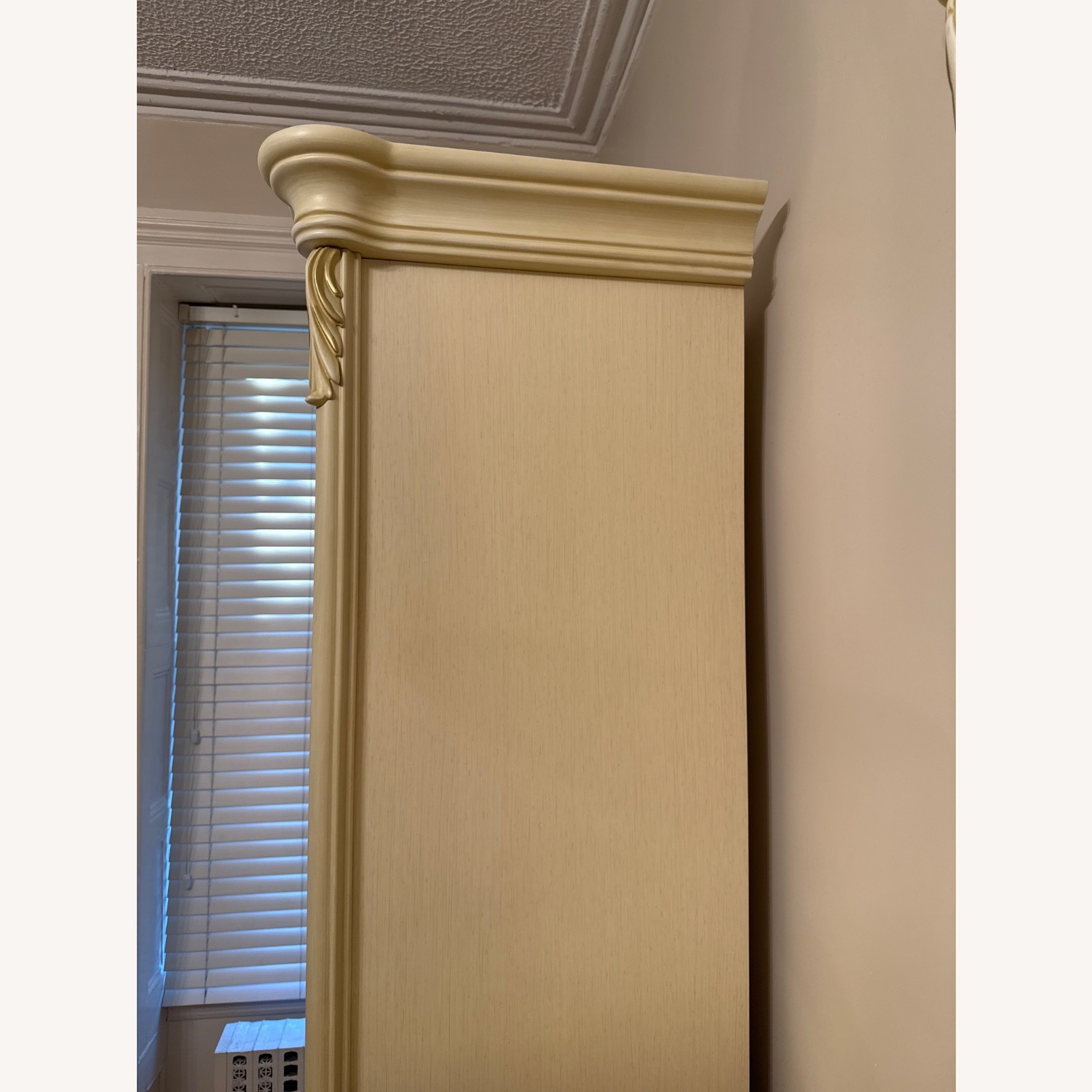 Homey Natural Wood Armoire - image-3