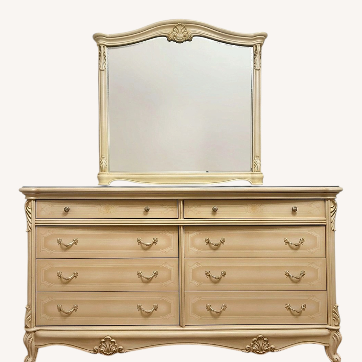 Natural Wood Dresser - image-0