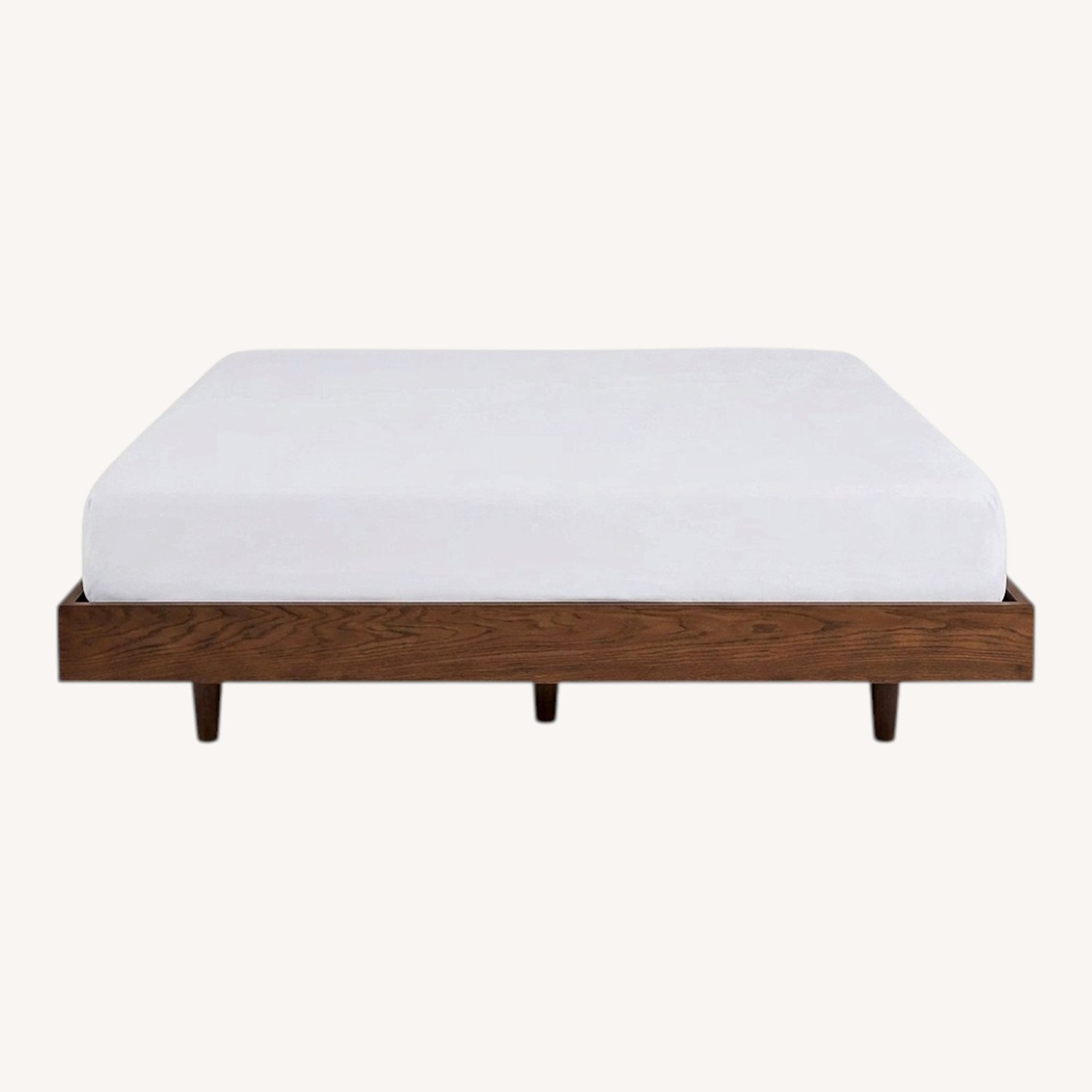 Article Basi Dark Brown Wood Queen Bed - image-0
