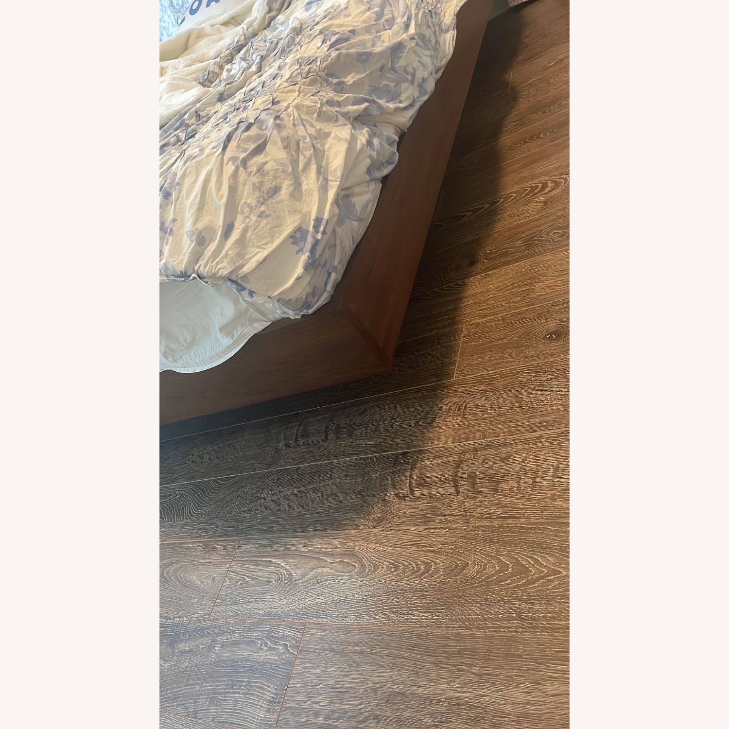Article Basi Dark Brown Wood Queen Bed - image-3
