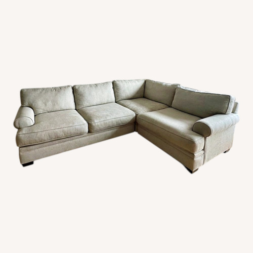Used Raymour & Flanigan Natural 3+ Piece Sectional for sale on AptDeco