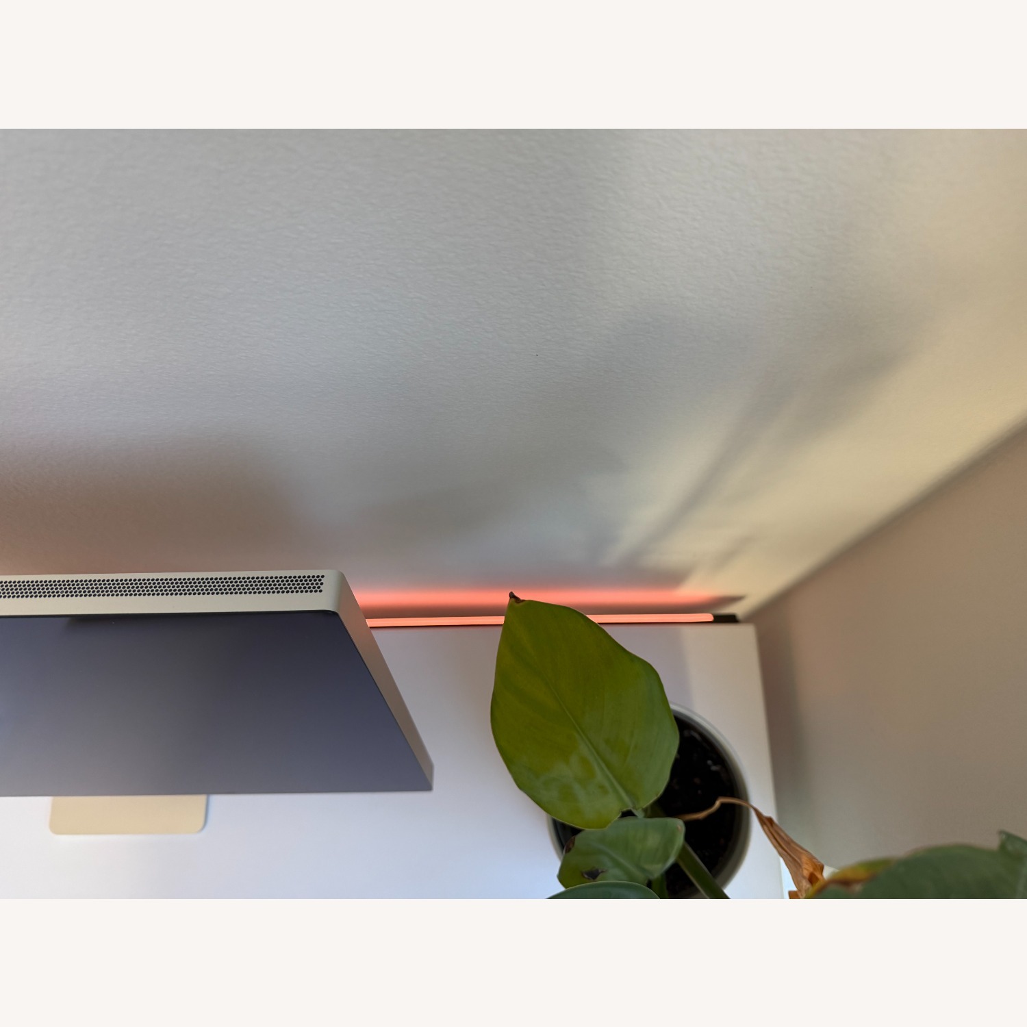 UPLIFT White Standing Desk and IKEA Drawer Bundle - image-5