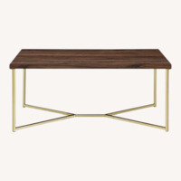 Wayfair Minimalist Japandi Style Coffee Table