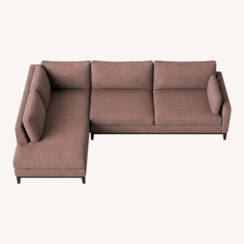 Used Kravet Lorane Deep Purple 2-Piece Sectional for sale on AptDeco