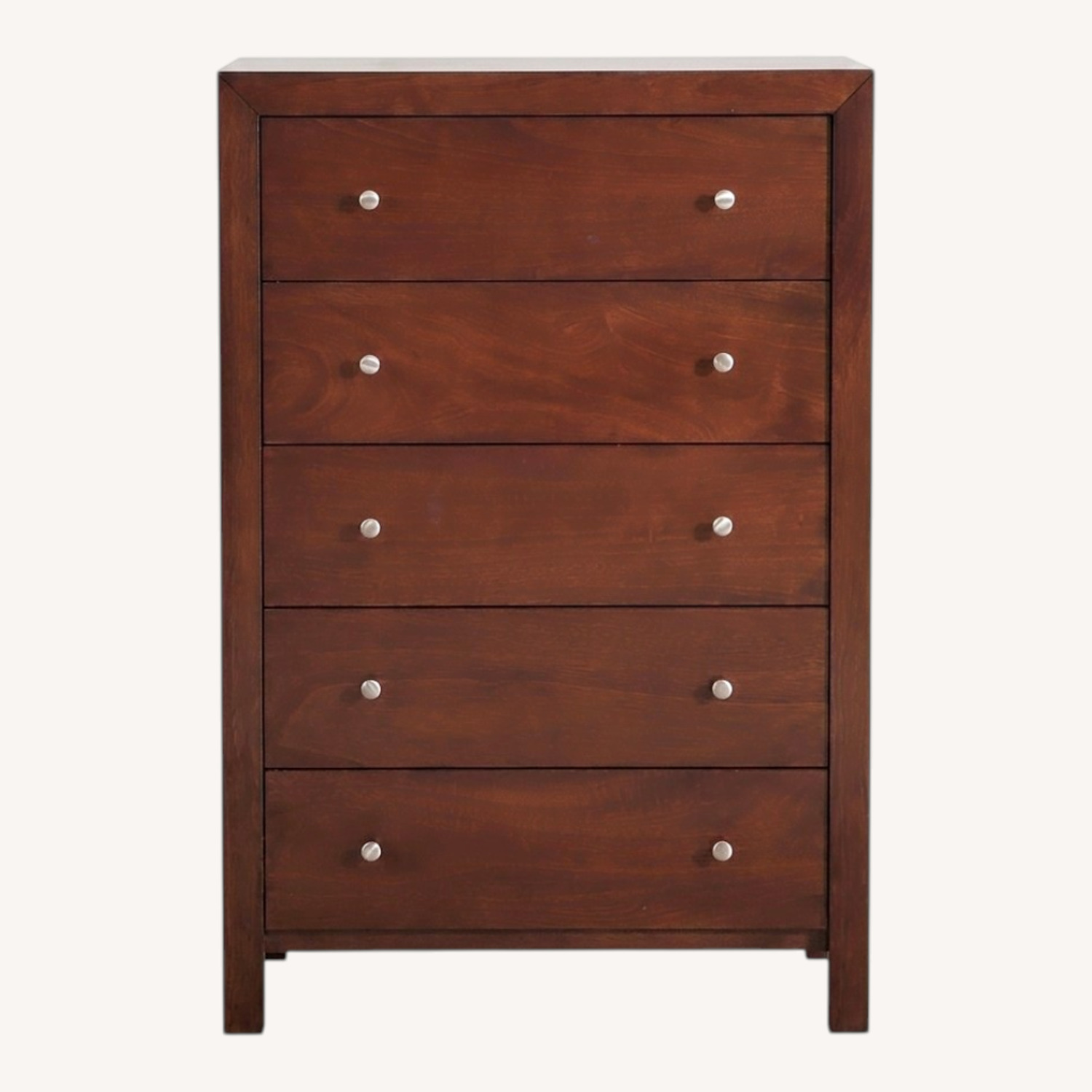 Overstock Dark Brown Wood Dresser - image-0