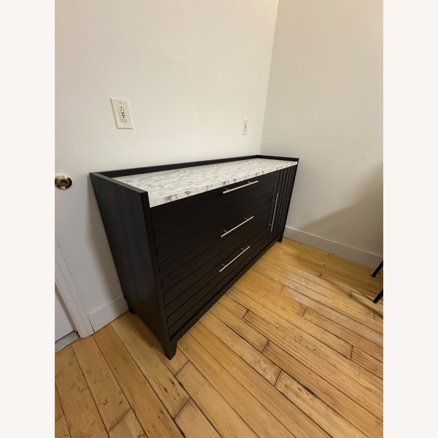Bob's Discount Furniture Espresso Dresser - image-3