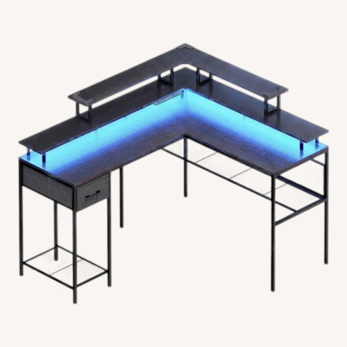 Used Huuger L Shaped Desk for sale on AptDeco