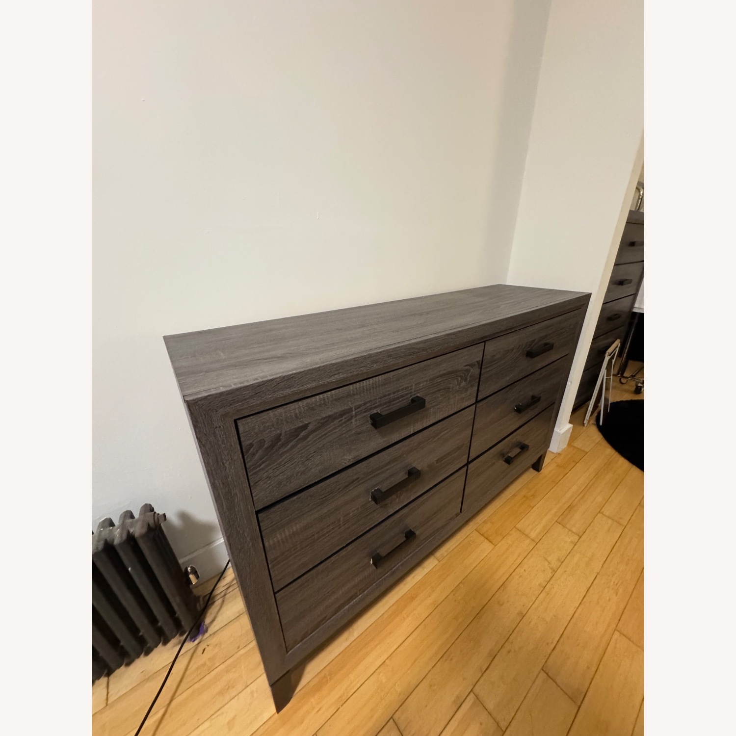 Bob's Discount Furniture Joss Gray Wood Dresser - image-7
