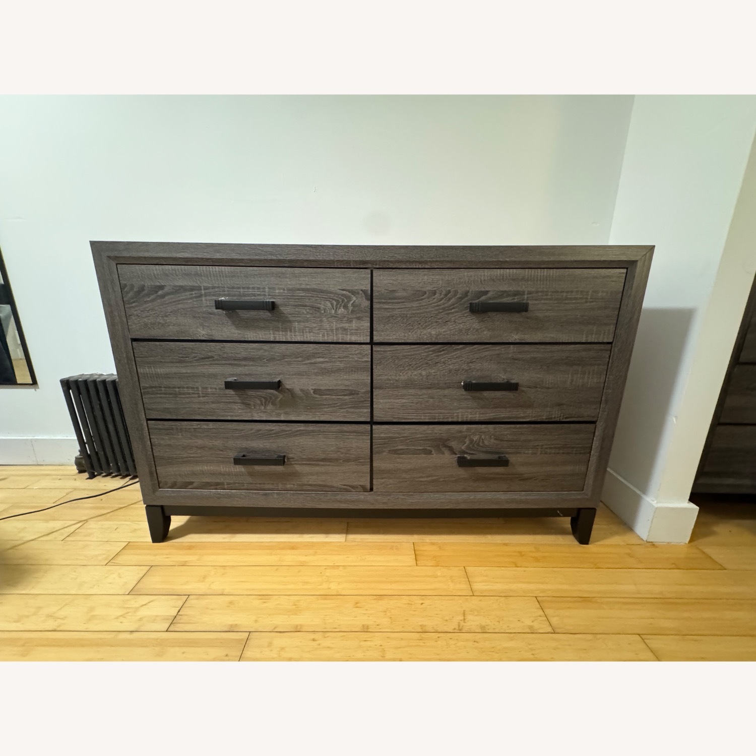 Bob's Discount Furniture Joss Gray Wood Dresser - image-2
