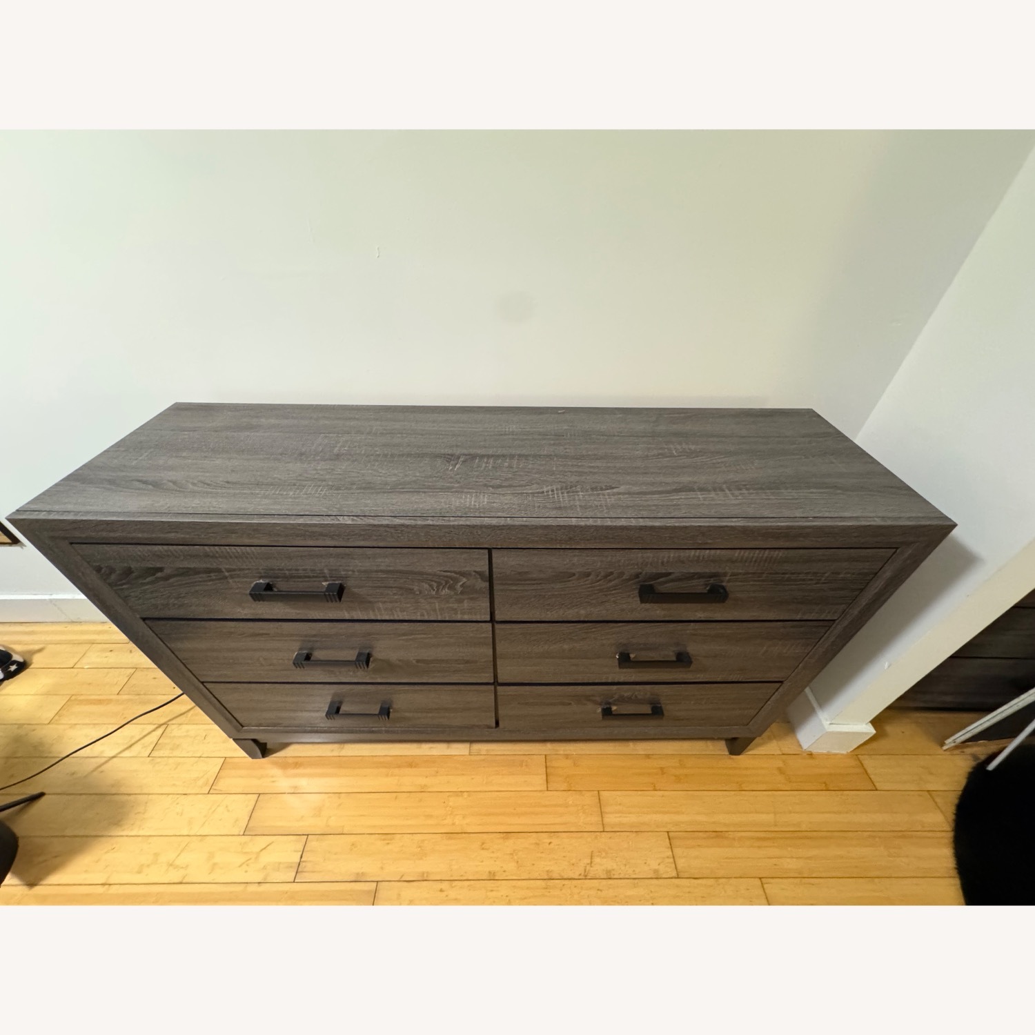 Bob's Discount Furniture Joss Gray Wood Dresser - image-8