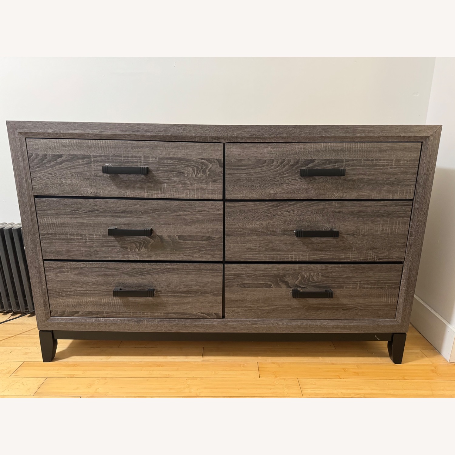Bob's Discount Furniture Joss Gray Wood Dresser - image-1