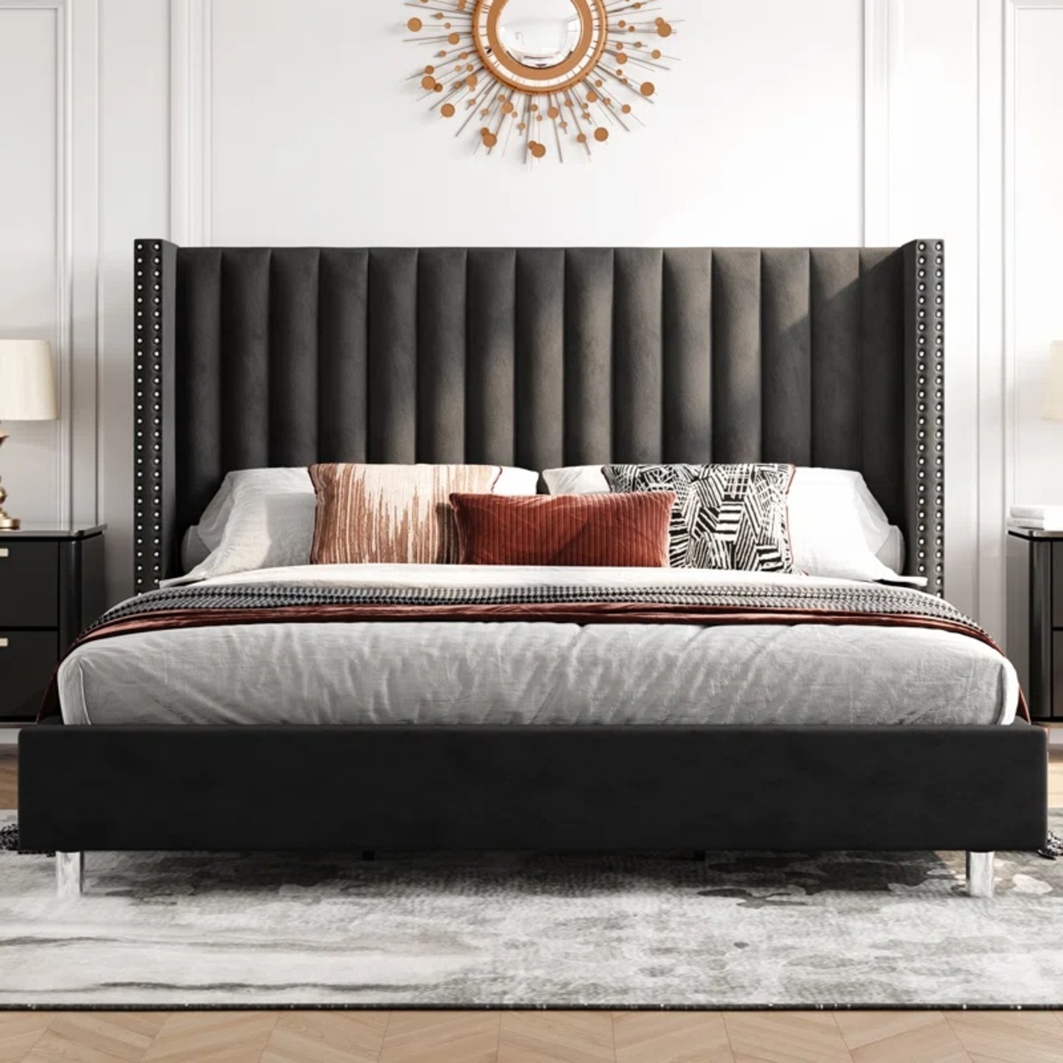 Addesyn Upholstered Platform Bed - image-4