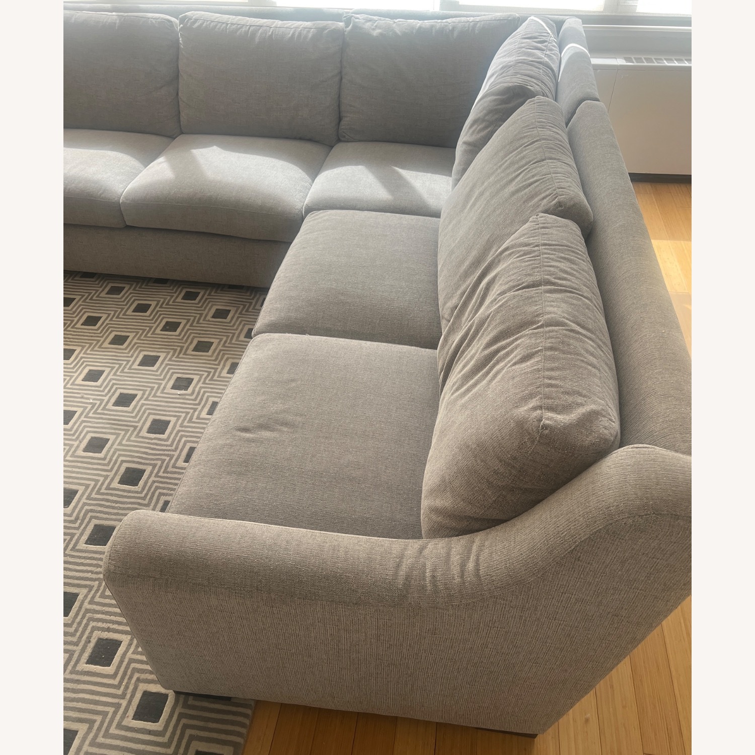 Bernhardt Furniture Light Gray 3+ Piece Sectional - image-2
