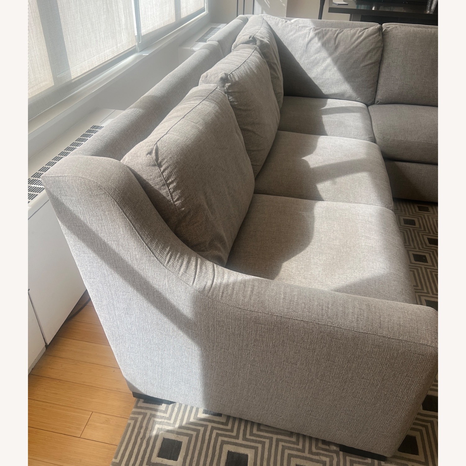 Bernhardt Furniture Light Gray 3+ Piece Sectional - image-3