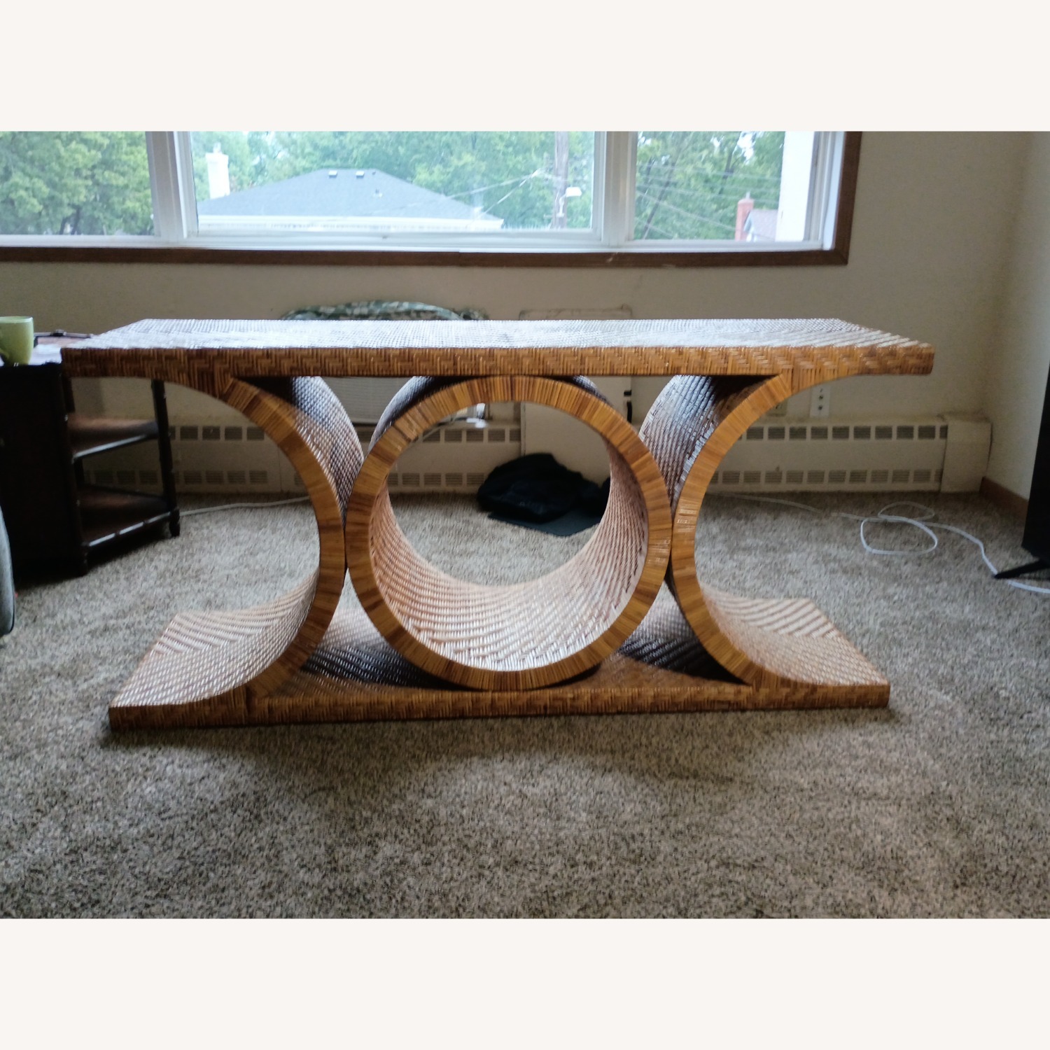 Rope Wrapped Console - image-1