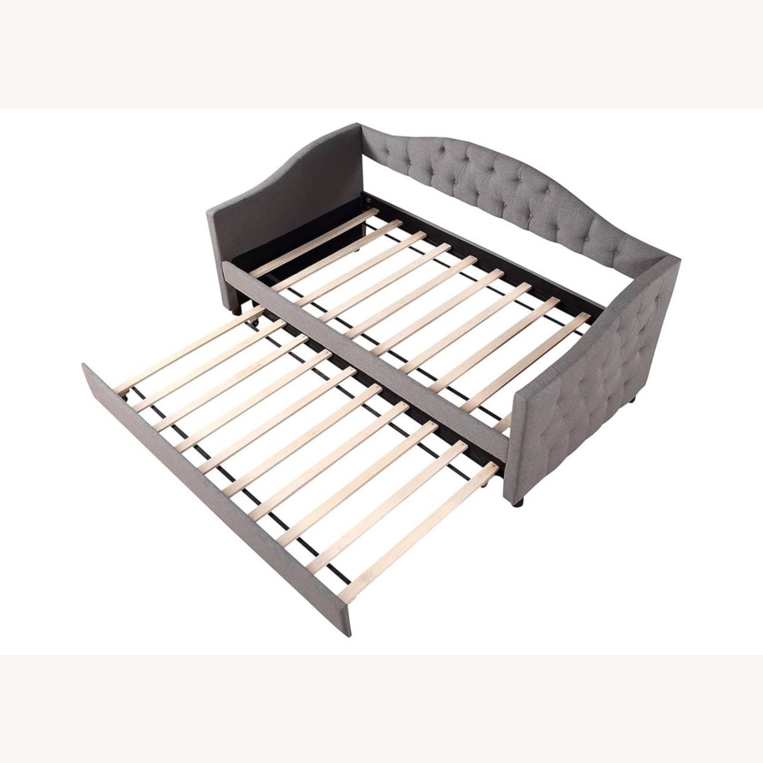 Upholstered Trundle Daybed Twin Size - image-1