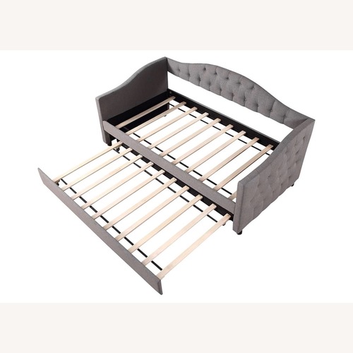 Used Upholstered Trundle Daybed Twin Size for sale on AptDeco