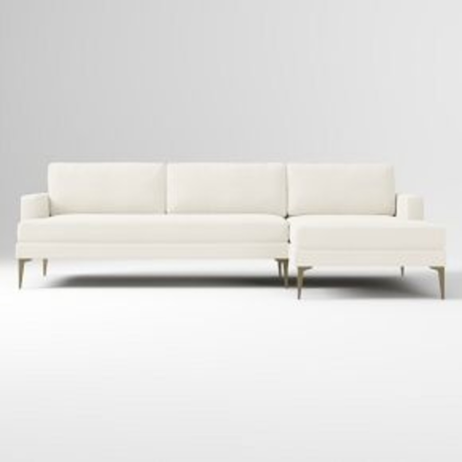 West Elm Andes Fabric 2.5 Piece Sectional - image-6