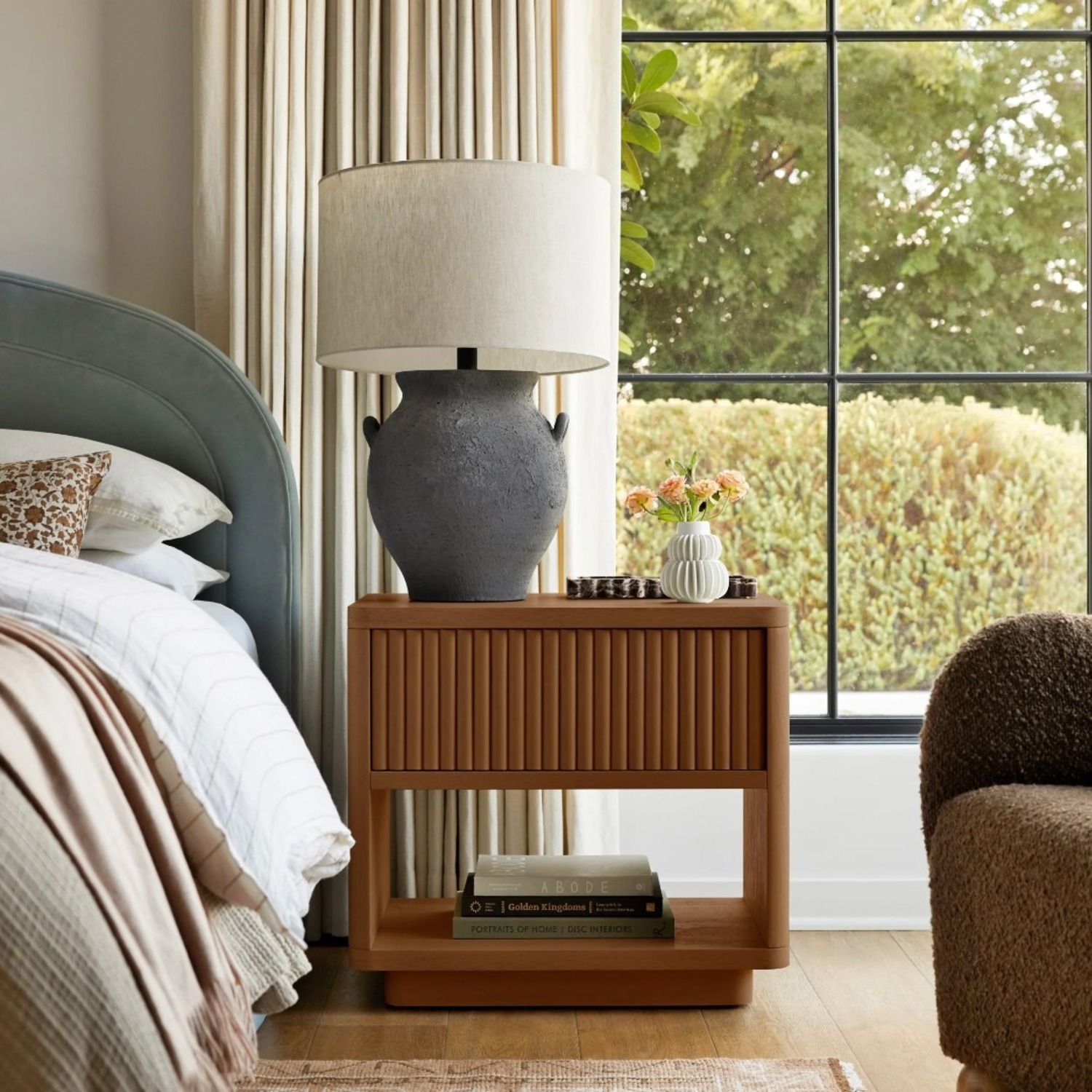 Lulu and Georgia Rutherford Nightstand Natural Oak - image-1