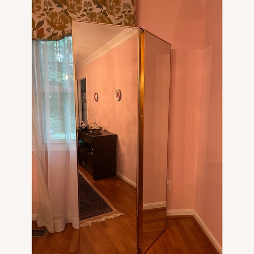 Used Hollywood Regency Double-Sided Floor Mirrors for sale on AptDeco