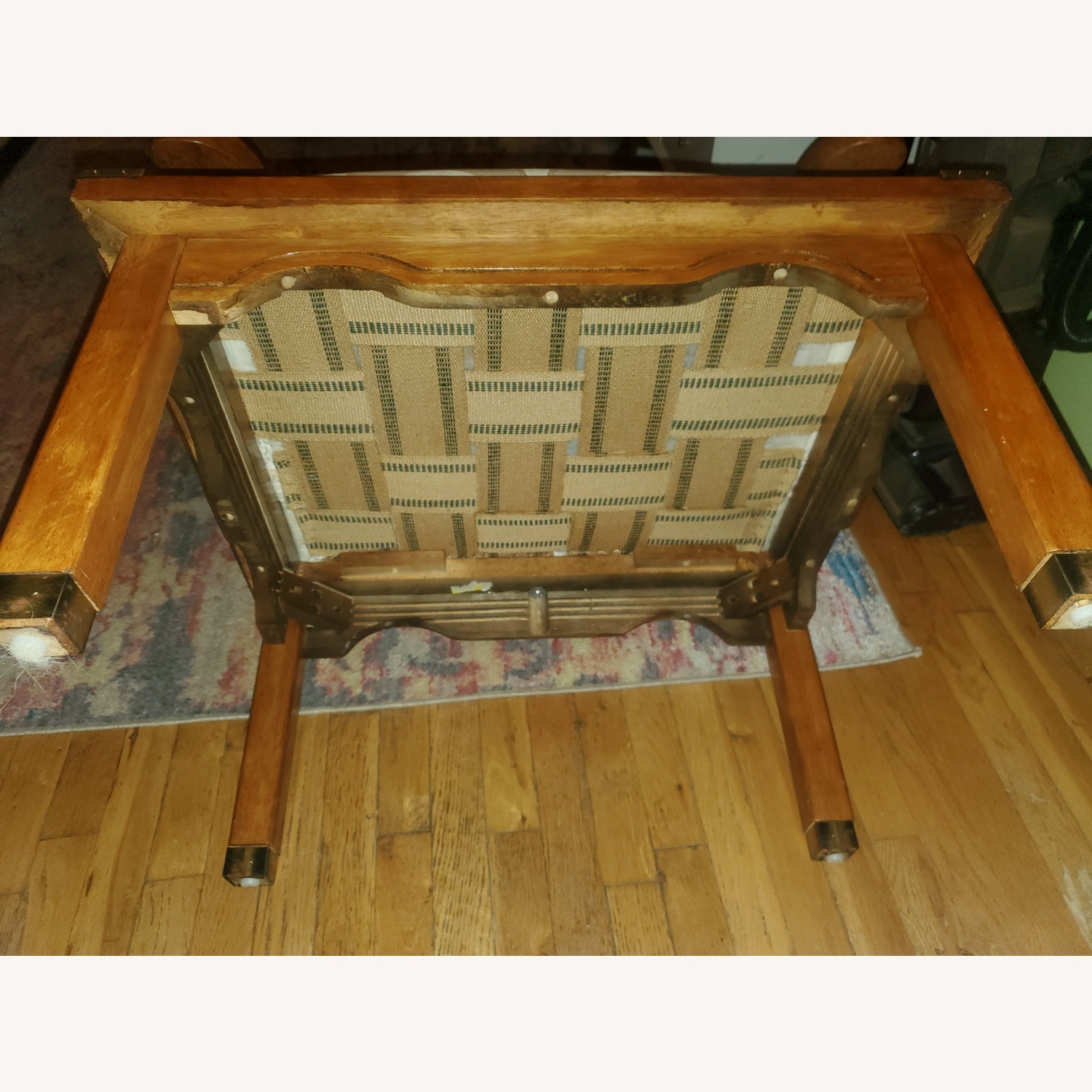 Vintage/Antique Finds Natural Wood Accent Chair - image-3