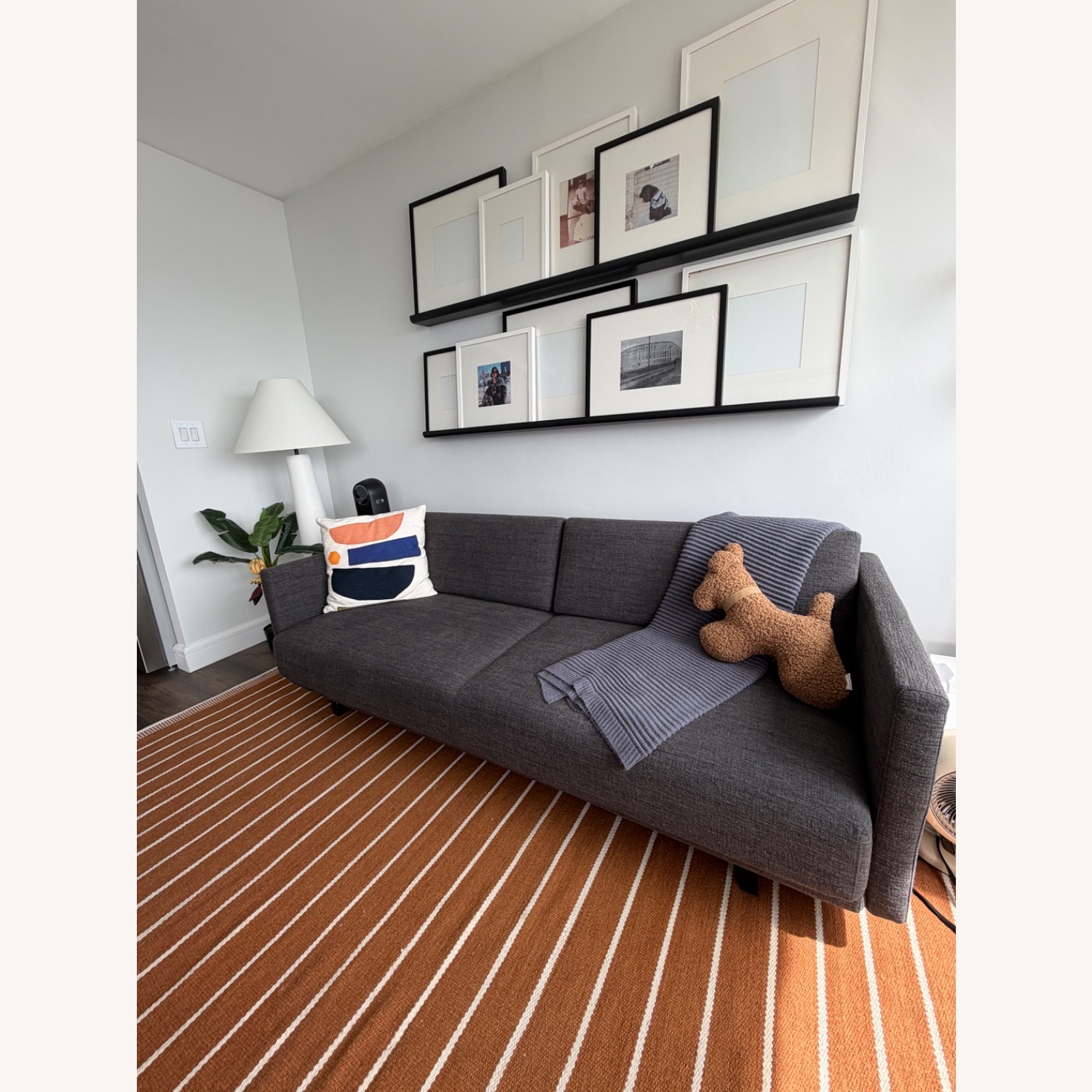 Design Within Reach Softline Light Gray Sleeper Sofa - image-5