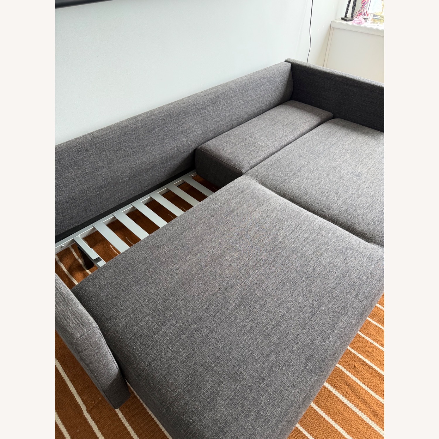 Design Within Reach Softline Light Gray Sleeper Sofa - image-3
