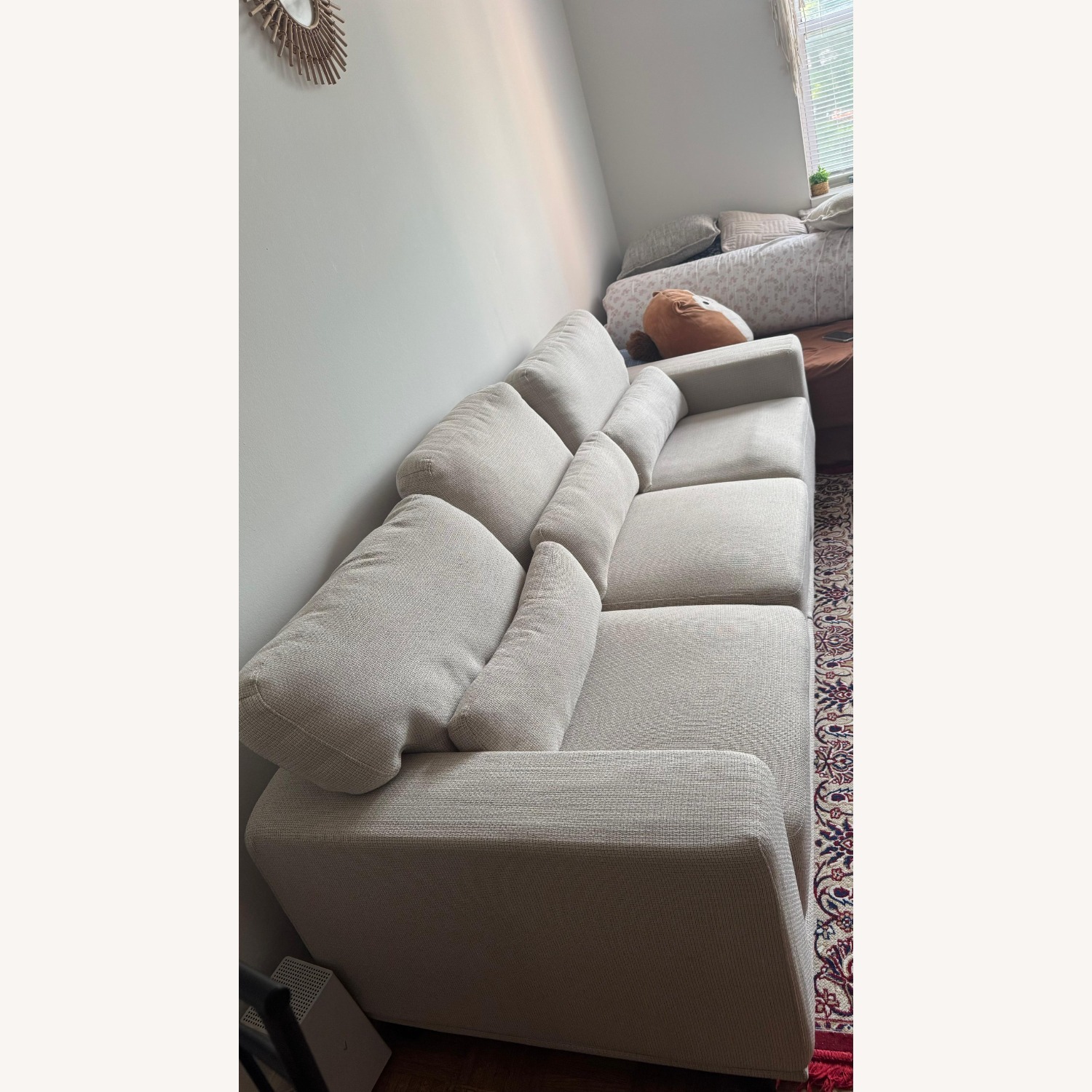 Living Room Gray Sofa - image-3