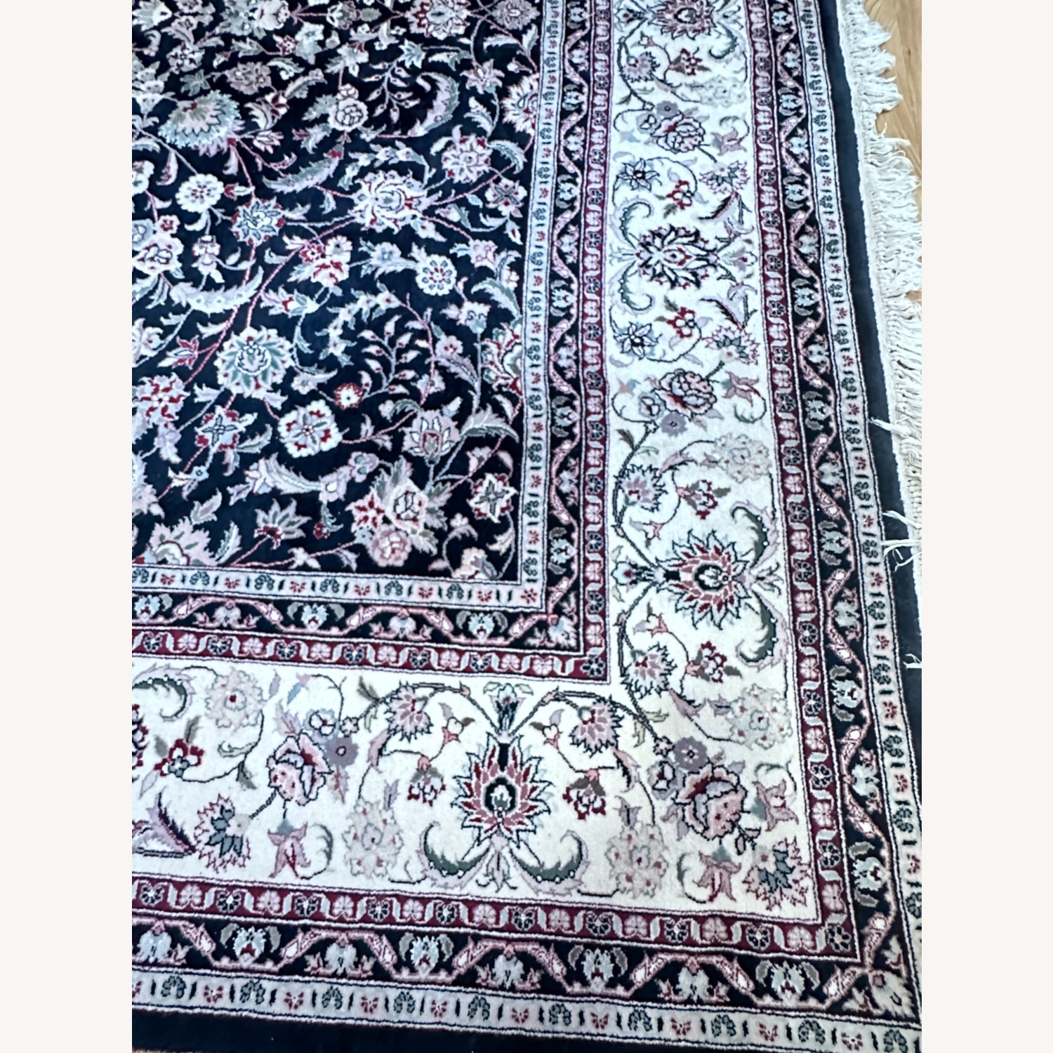 ABC Carpet and Home Black Wool Area Rug 9' x 12' - image-3