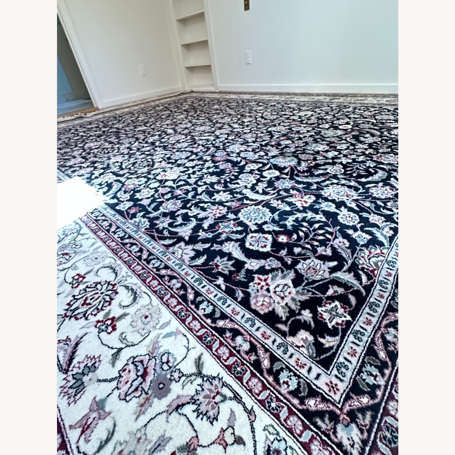 ABC Carpet and Home Black Wool Area Rug 9' x 12' - image-2