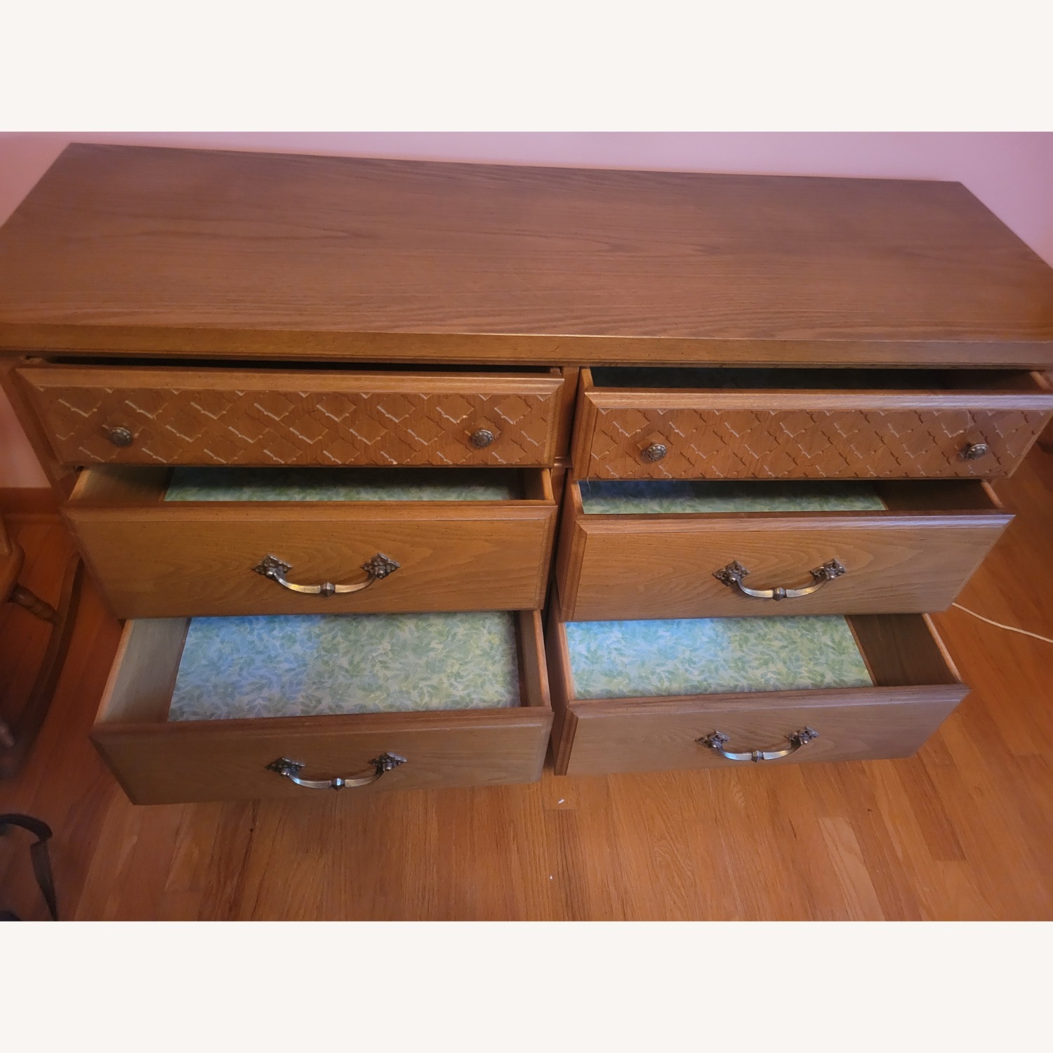 Bassett Dark Brown Wood Dresser - image-3