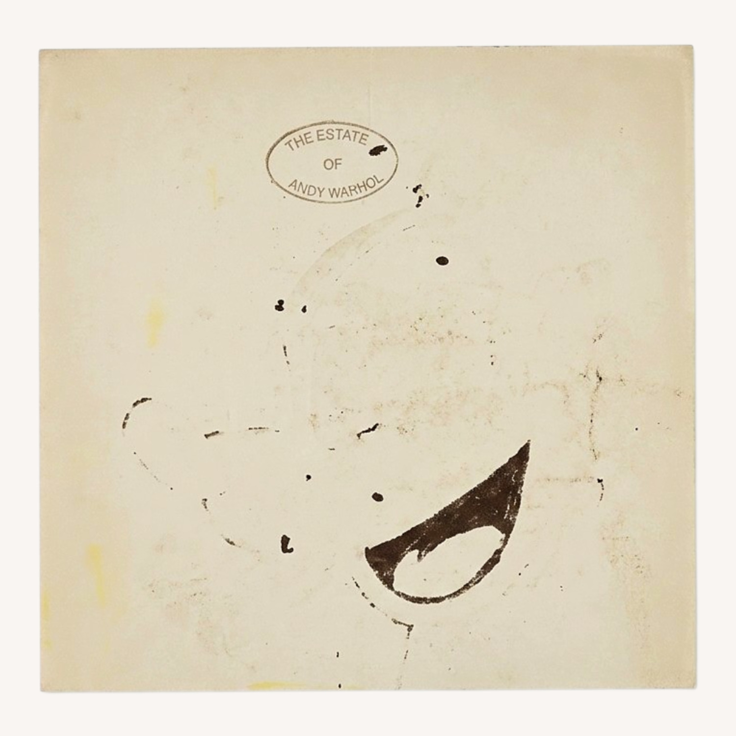 Vintage Andy Warhol Yellow Mickey Mouse  - image-5