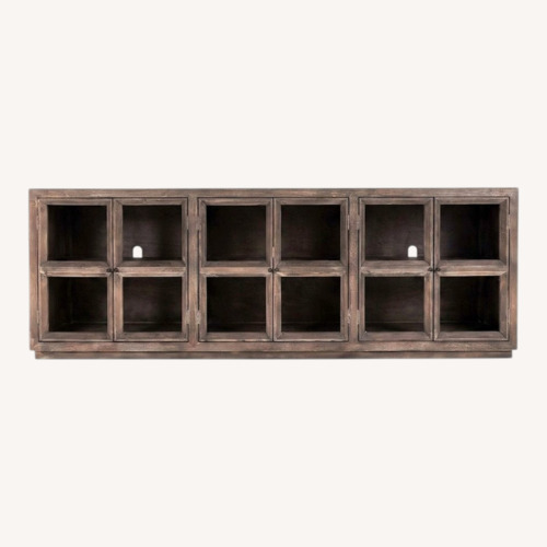 Used Pottery Barn Webb Reclaimed Wood Media Console for sale on AptDeco