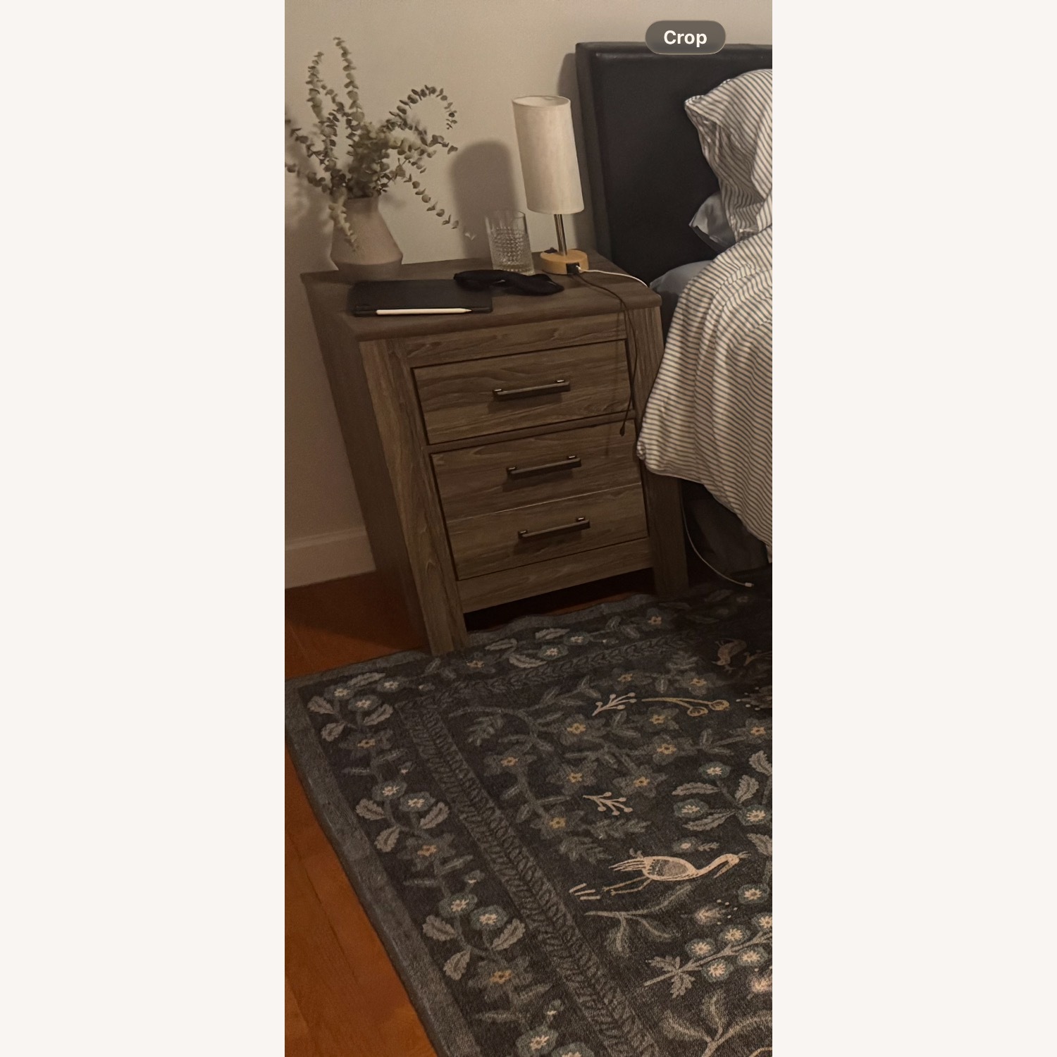 Ashley Furniture Zelen Natural Wood Nightstands - image-3