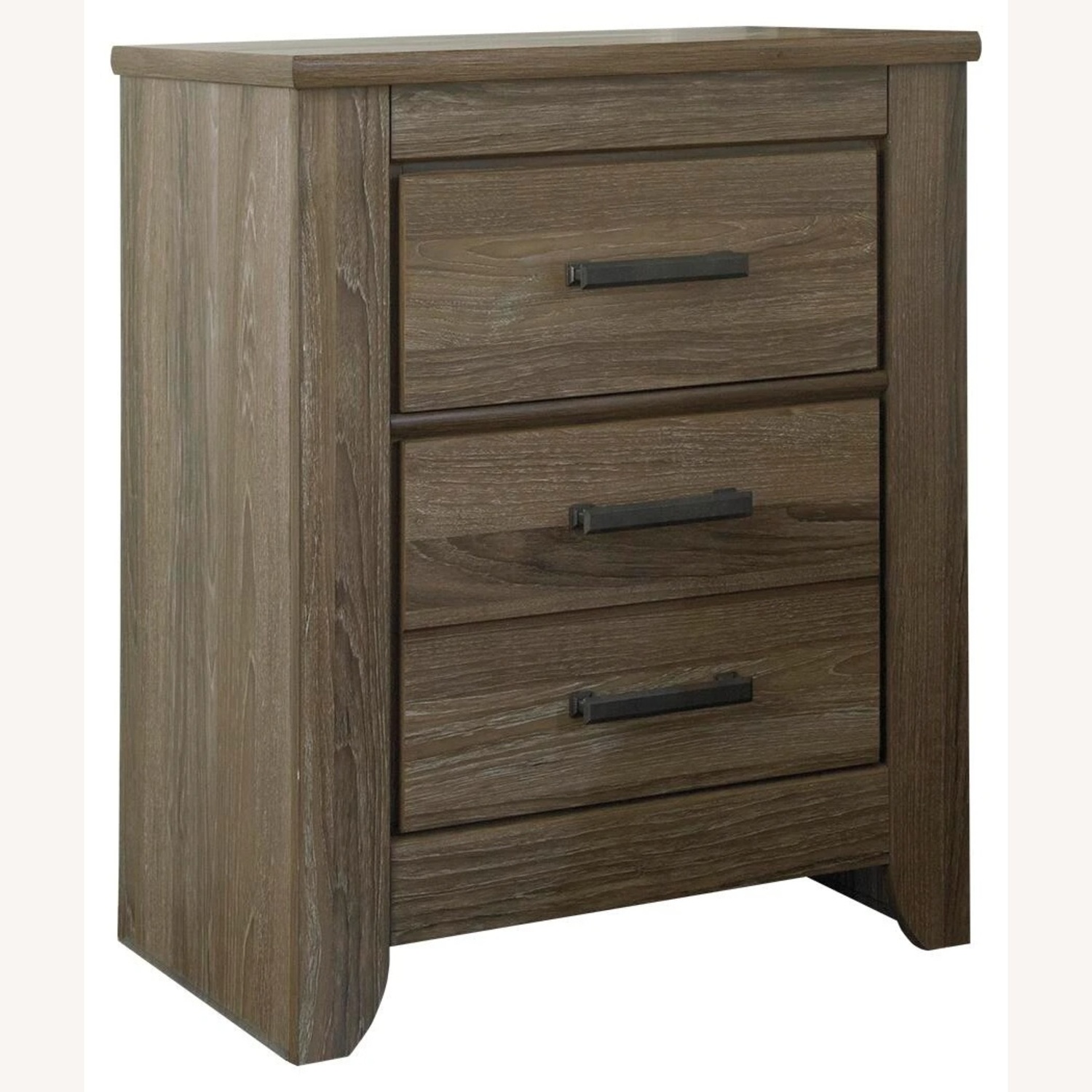 Ashley Furniture Zelen Natural Wood Nightstands - image-4