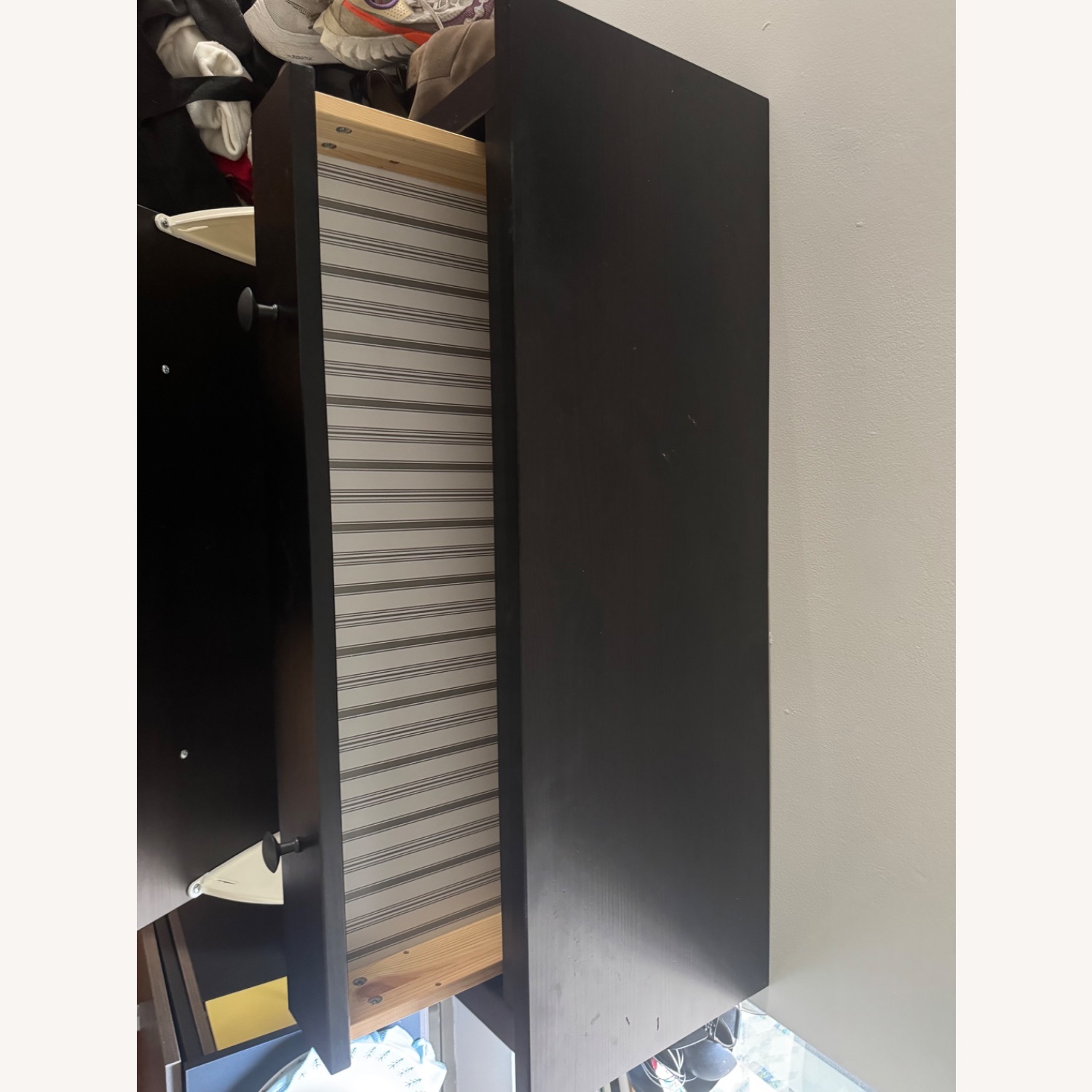 IKEA Hemnes Black Wood Dresser - image-3