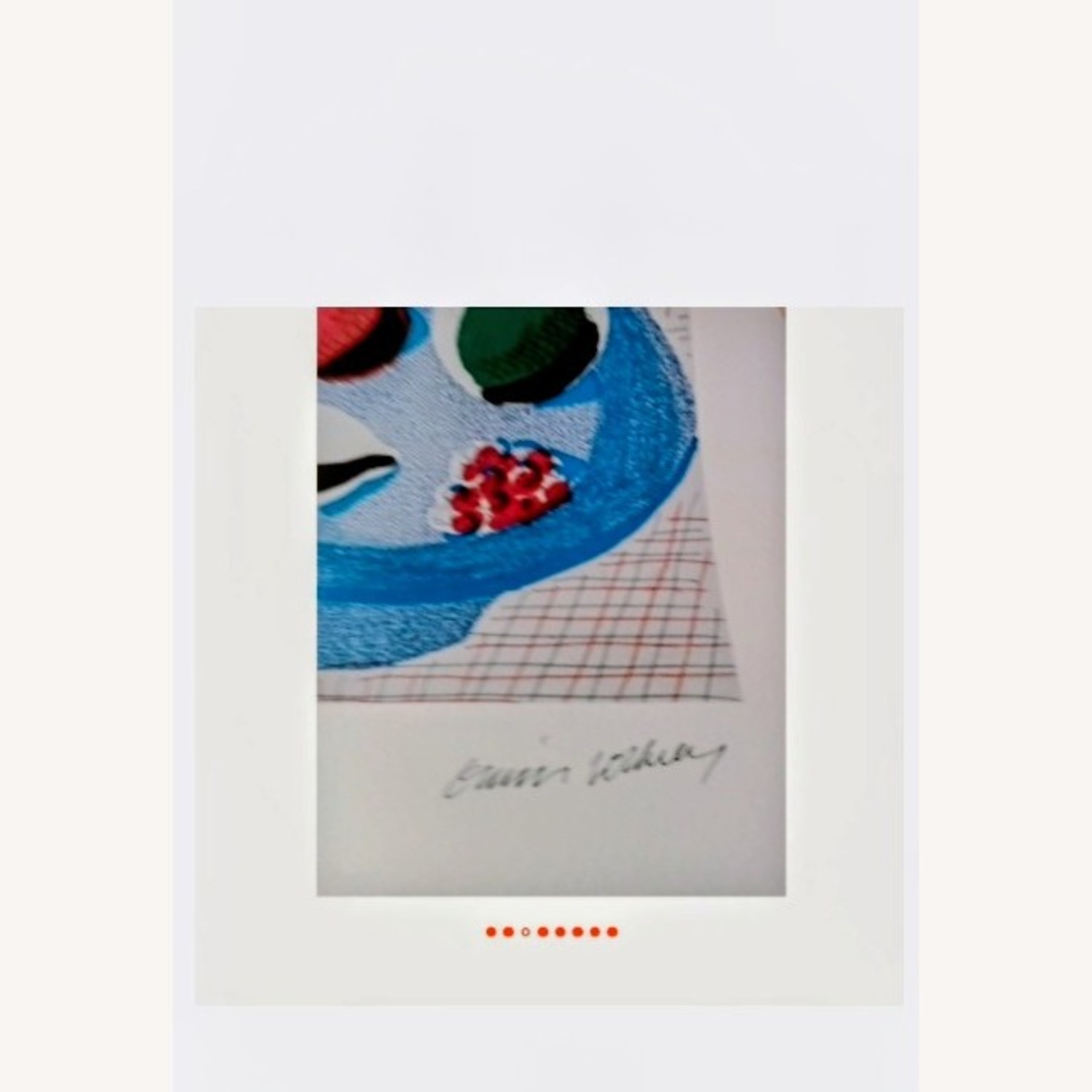 Still life signed David Hockney  - image-1