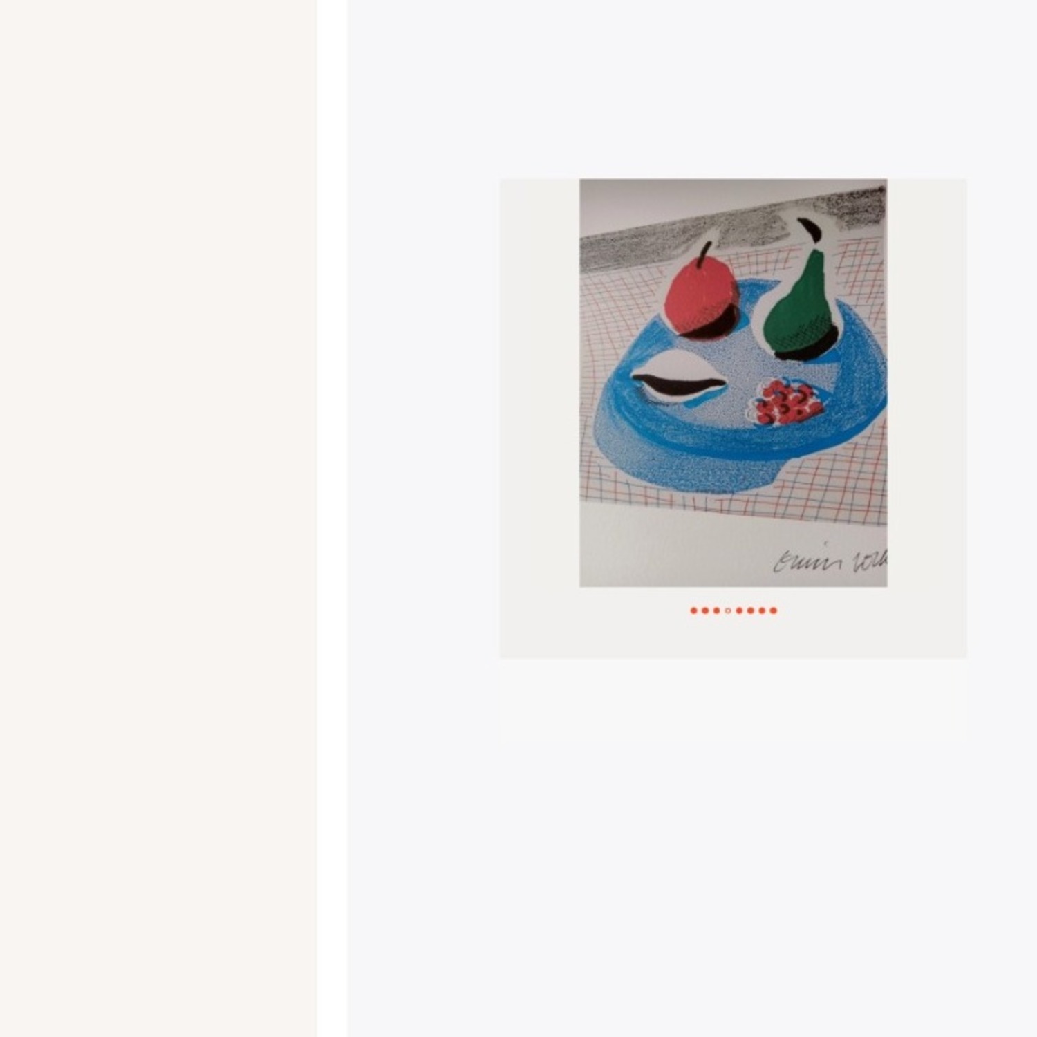 Still life signed David Hockney  - image-4