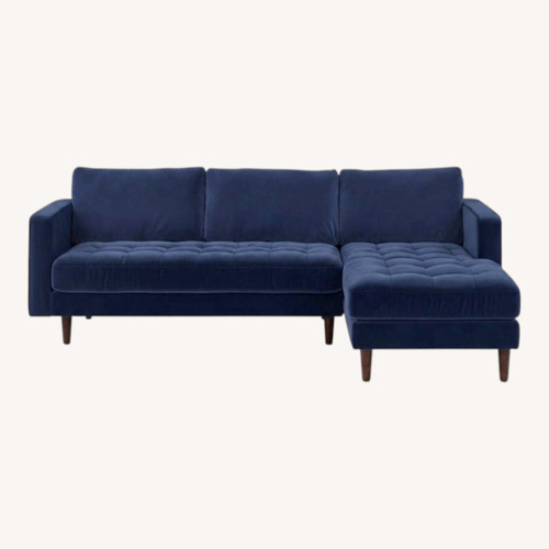 Used Article Sven Chaise Cascadia Blue for sale on AptDeco